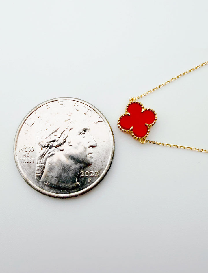 The Red Floral Bracelet