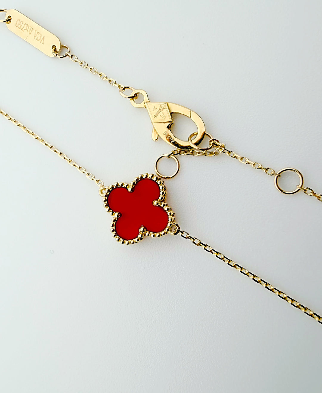 The Red Floral Bracelet