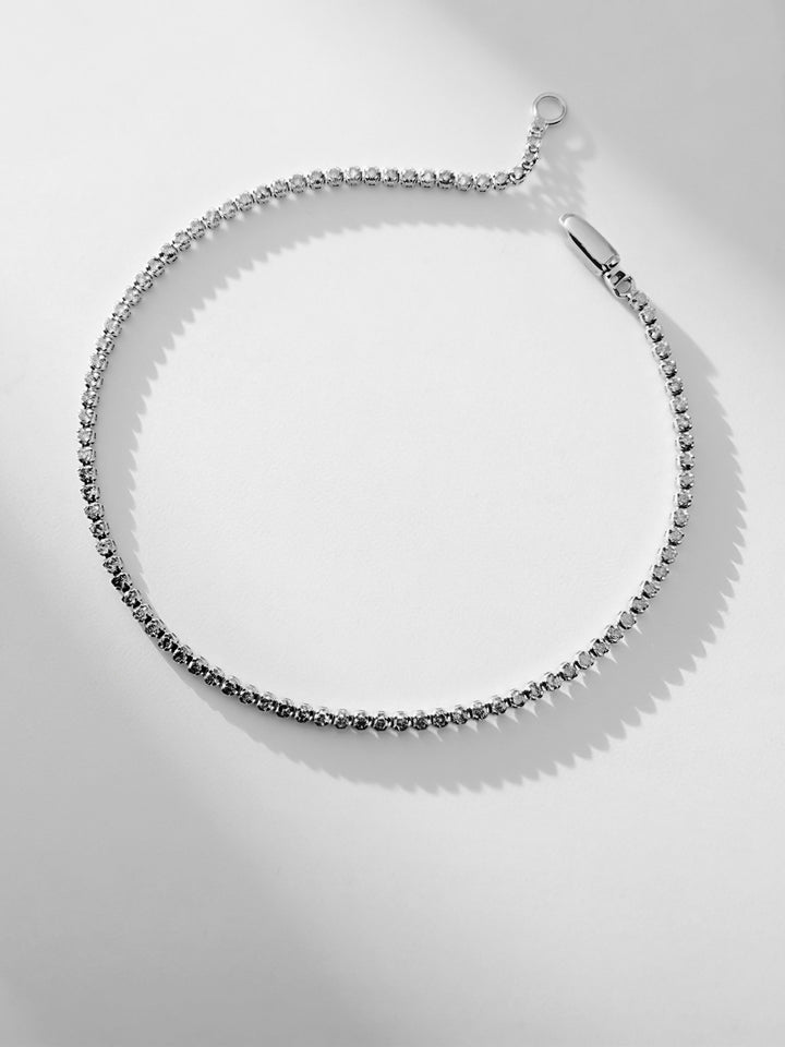 18K Solid Gold Diamond Tennis Bracelet 1.20CT VS Natural Fine Jewelry2