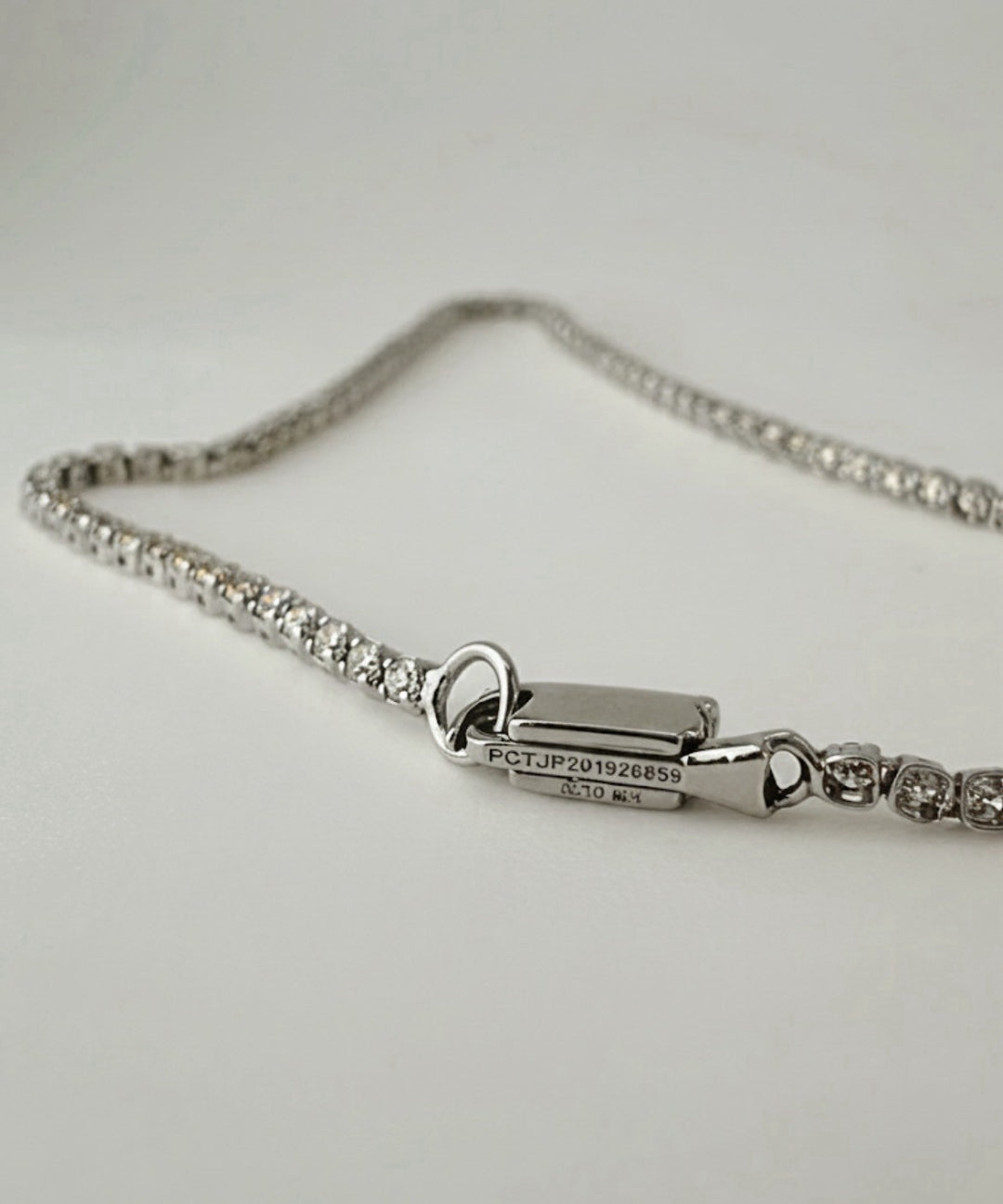 18K Solid Gold Diamond Tennis Bracelet 1.20CT VS Natural Fine Jewelry4