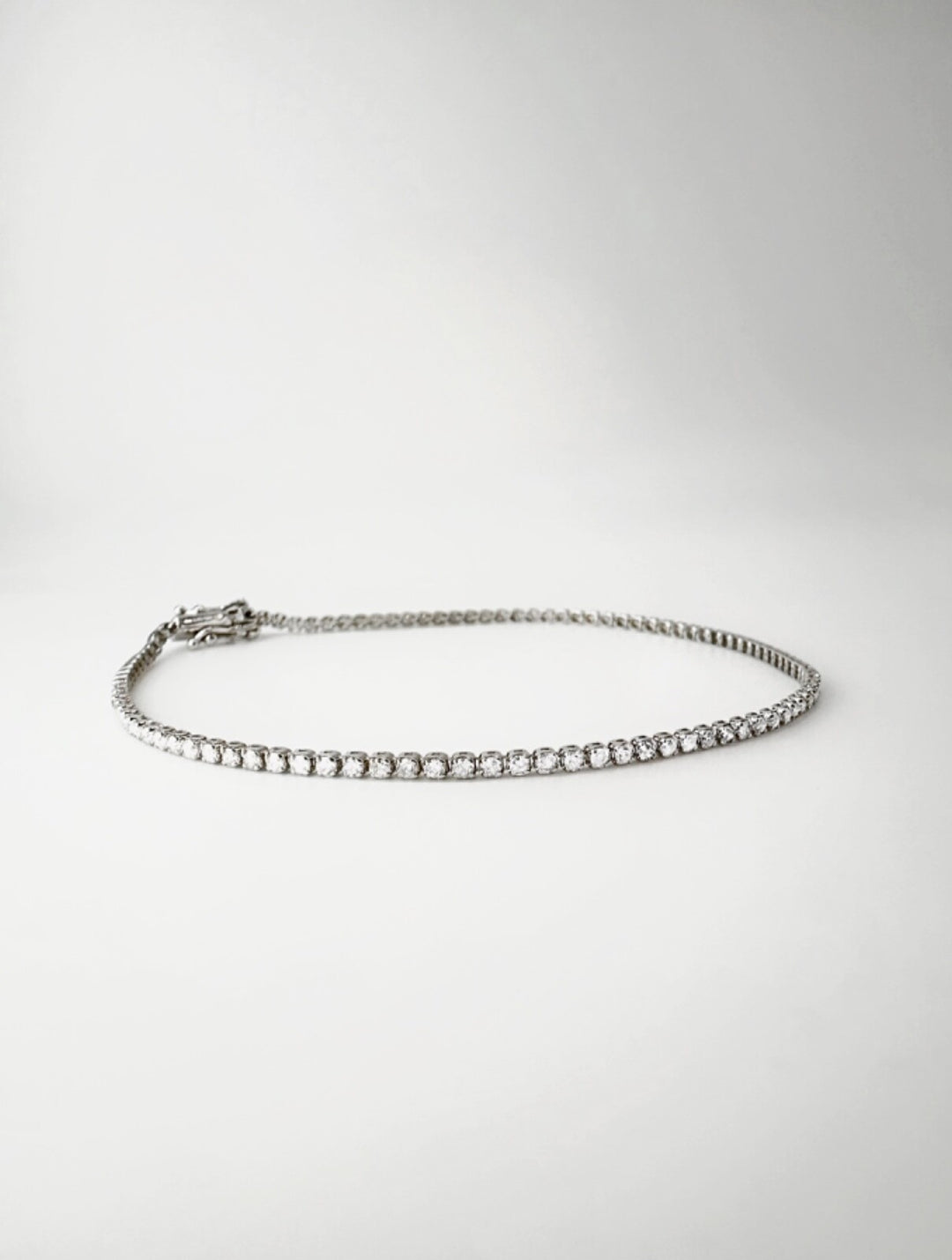 18K Stamped Solid Gold Natural Diamond Tennis Bracelet 1CT Dainty Fine Jewelry3
