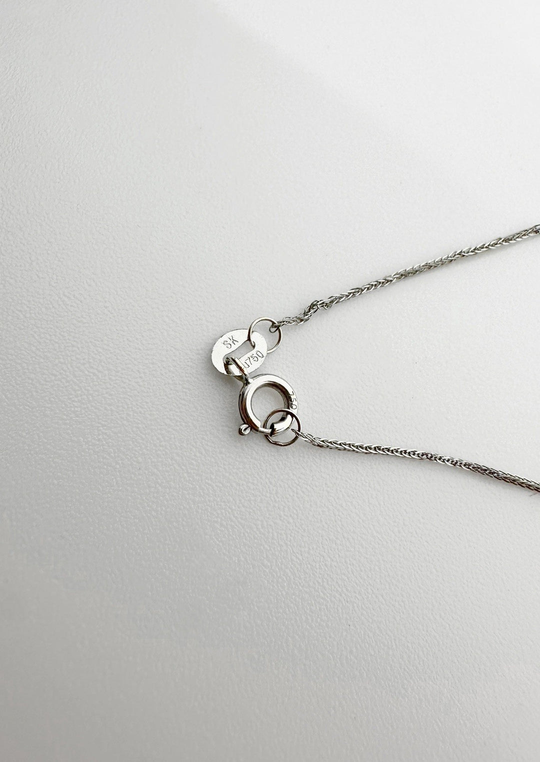 18K Solid Gold Diamond Necklace Women 0.30ct Round VS-SI Real Gold Dainty Gift3