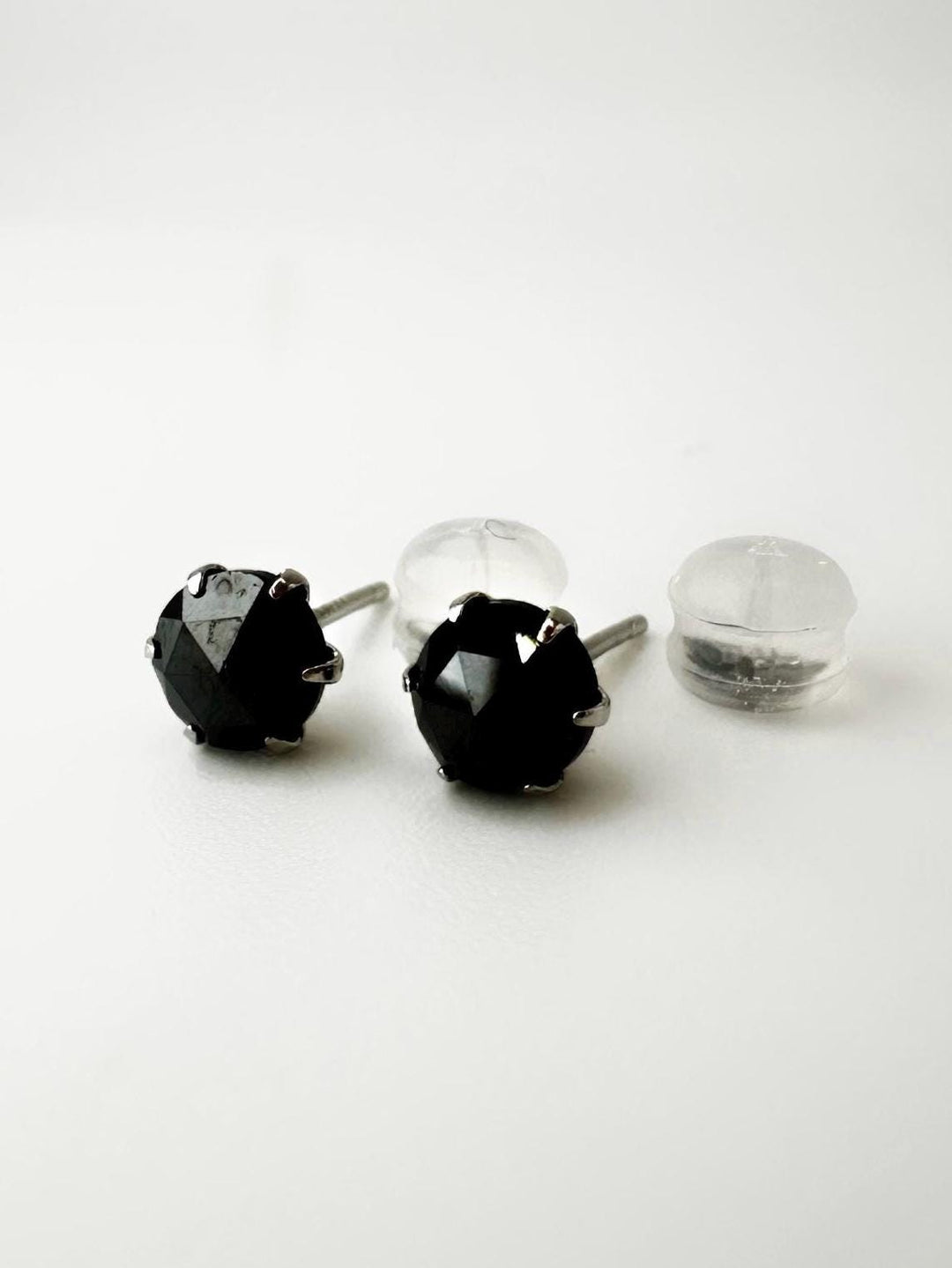 The Black Diamond Studs 1CT TW