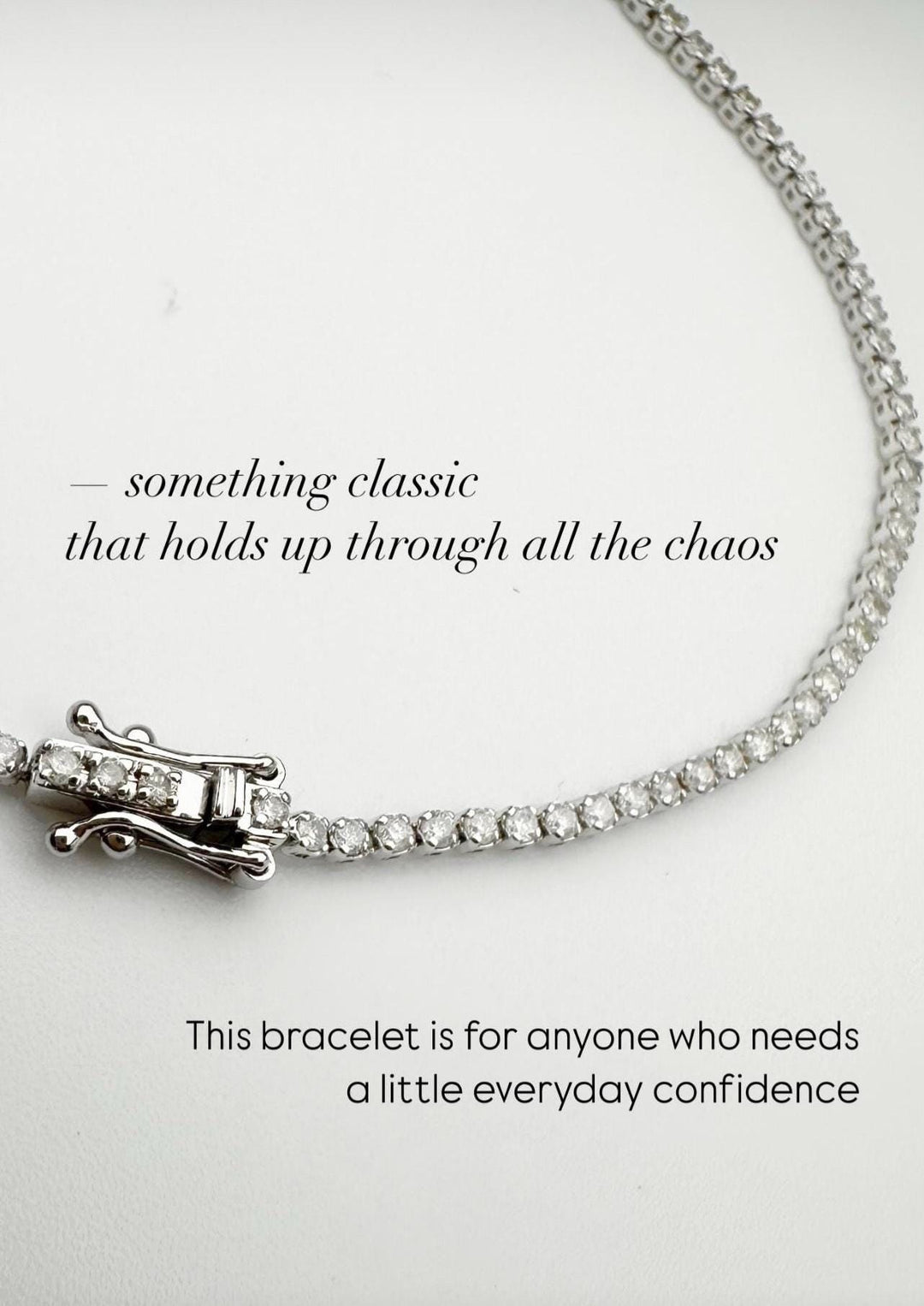 The Diamond Tennis Bracelet 1 CT WG