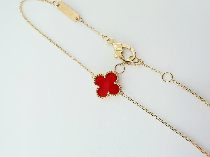 The Red Floral Bracelet