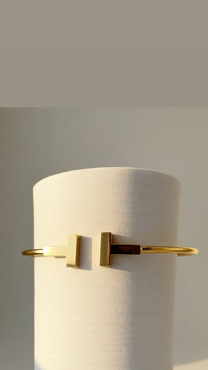 T Open Bangle