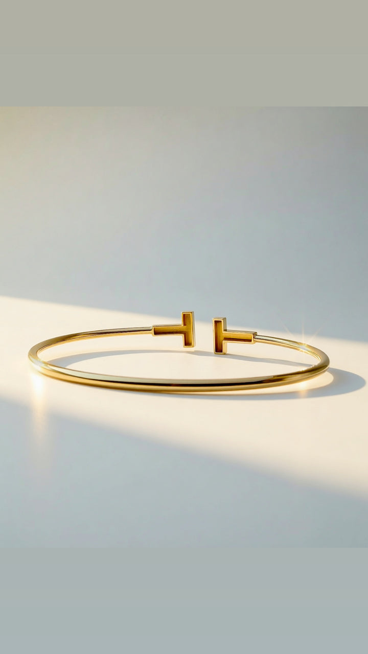 T Open Bangle