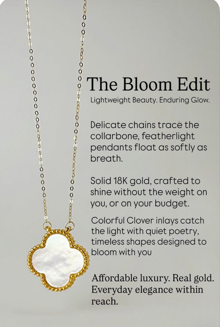 The Red Floral Lightweight Necklace