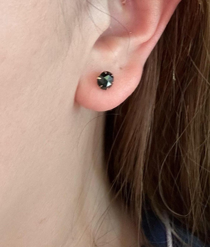 The Black Diamond Studs 1CT TW