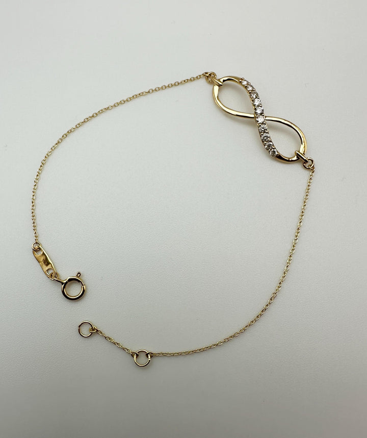 The Diamond Infinity Bracelet